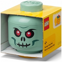 LEGO<sup>&reg;</sup> Storage Products: 40330815 Mini Head Sand Green - Skeleton NEW